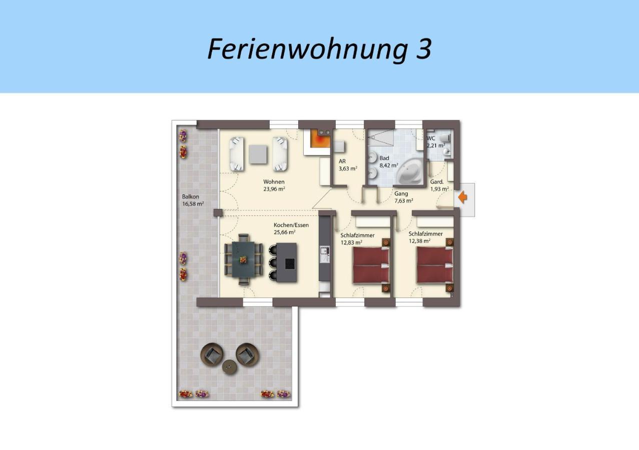 Apartment Ferienwohnungen Ebenzweier *